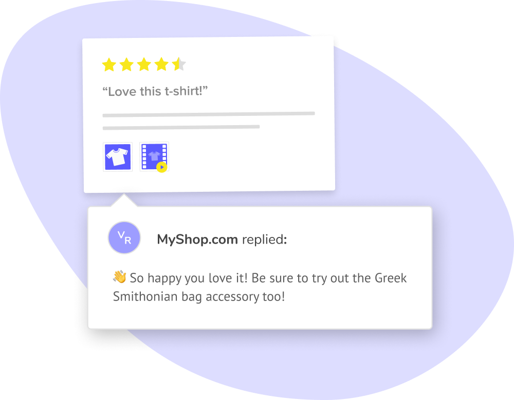 Store replies
