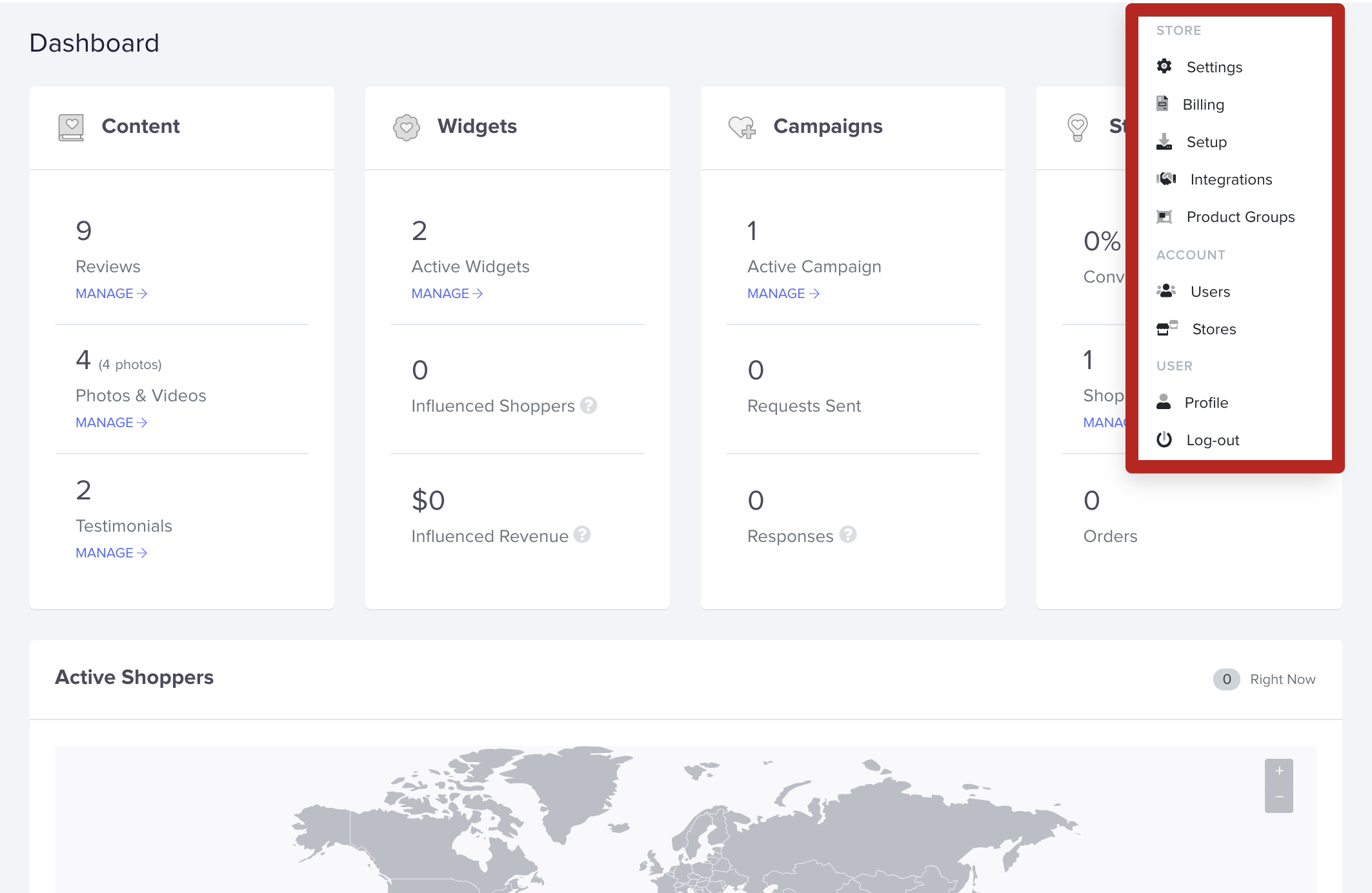 Fera Settings Fera Settings