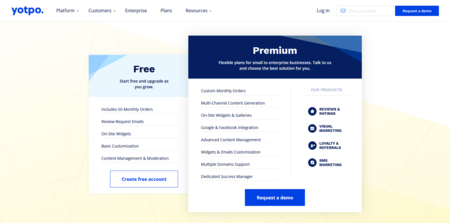 pricing plans yotpo pricing plans yotpo