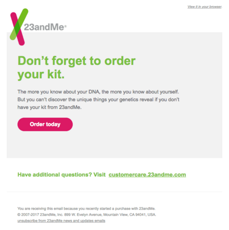 23andMe CTA 23andMe CTA