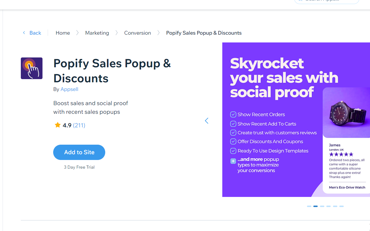 Popify Sales
