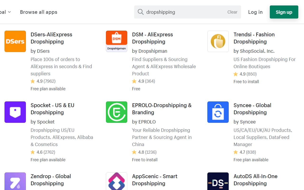 Dropshipping Apps Dropshipping Apps