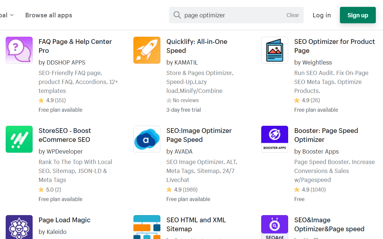 Page Optimizer Shopify Apps Page Optimizer Shopify Apps