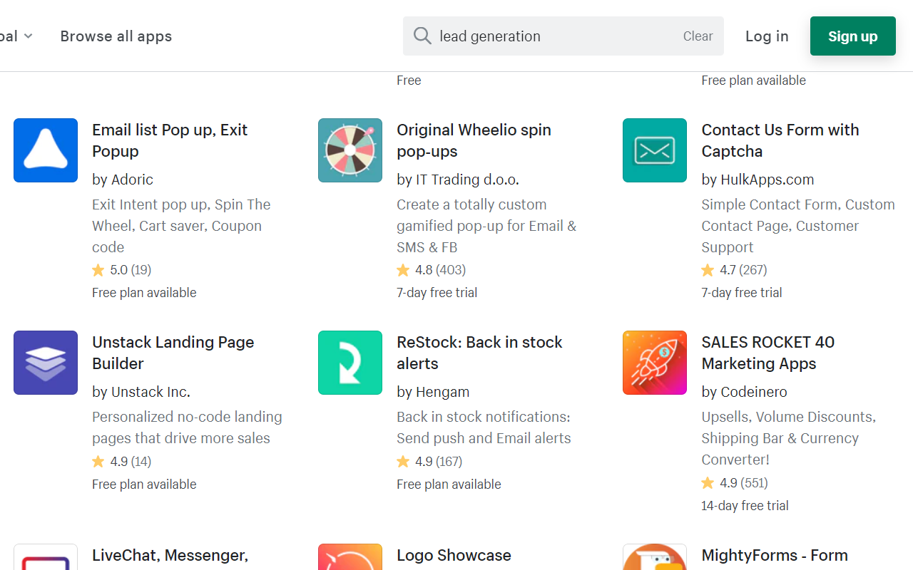 Lead Generation Apps Lead Generation Apps