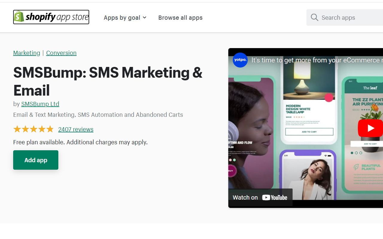 SMSBump Marketing