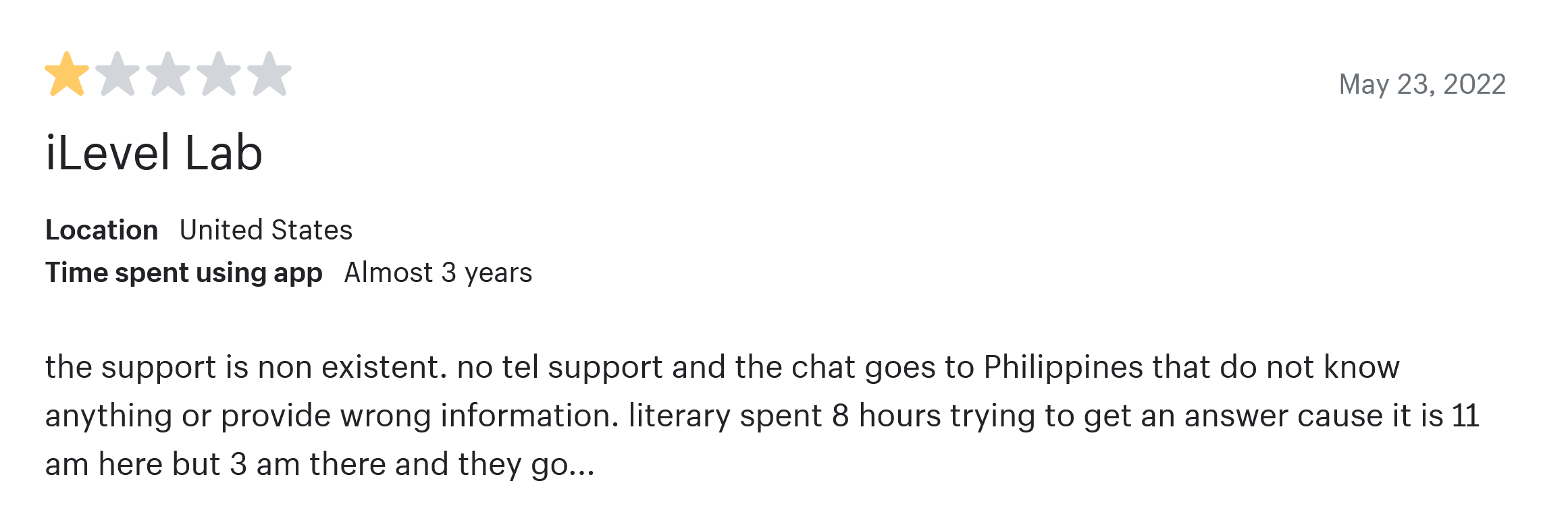 Okendo 1 Star Product Reviews Okendo 1 Star Product Reviews