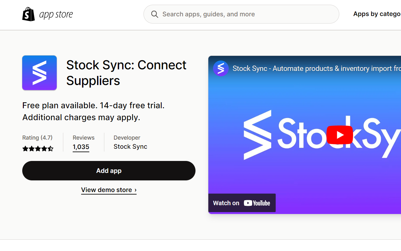 Stock Sync