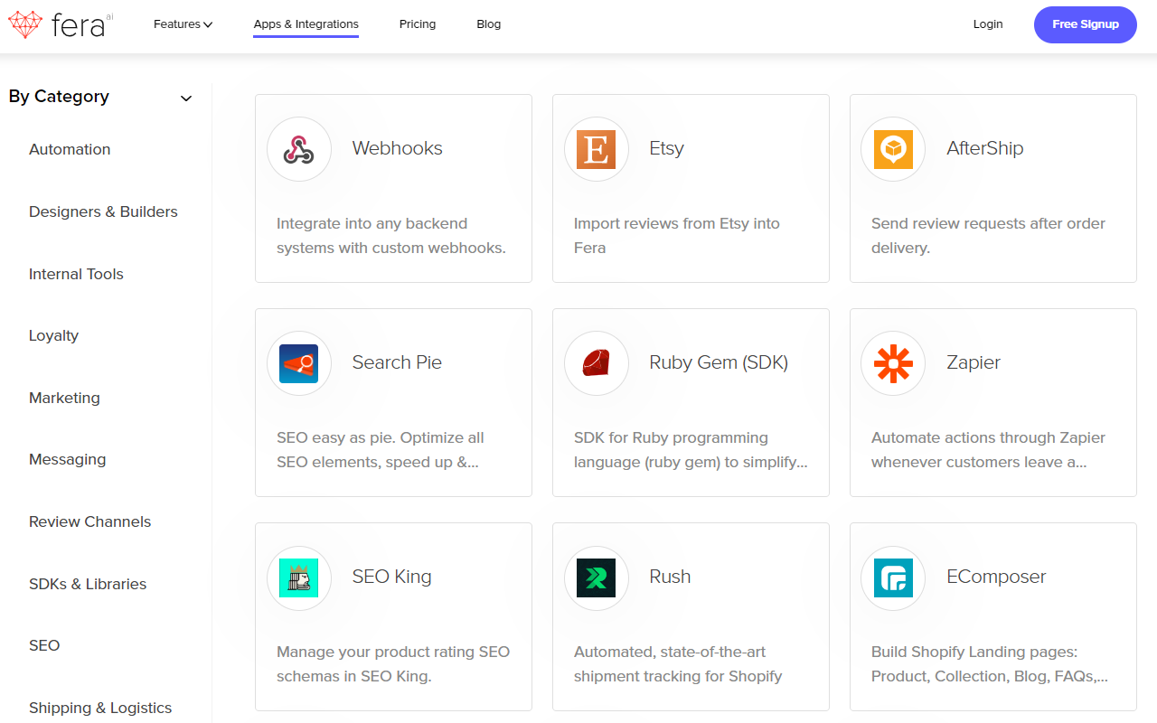 More & More Integrations More & More Integrations