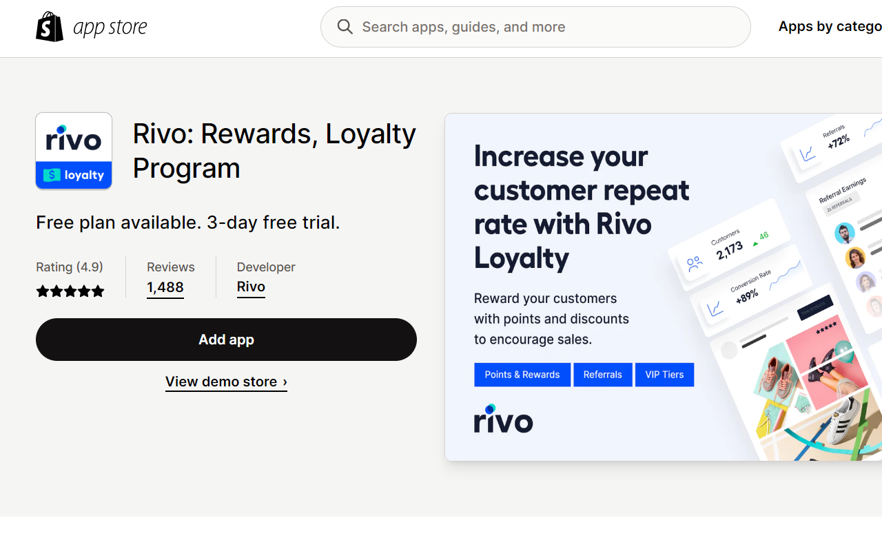 Rivo Rewards & Loyalty Program