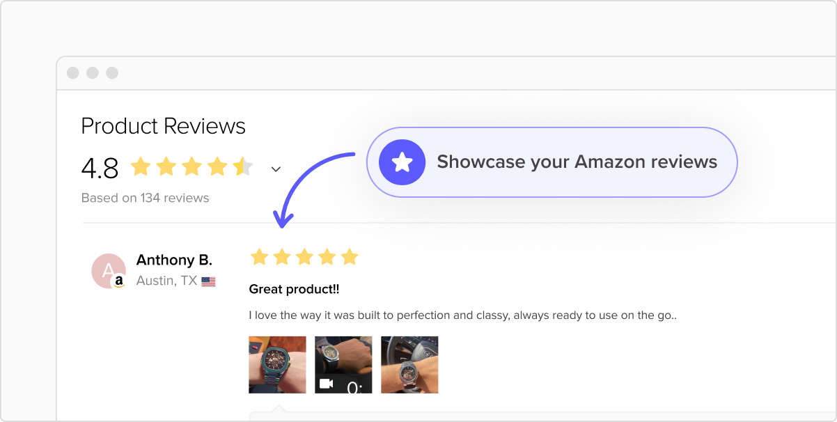 Show Amazon Reviews On Your Site