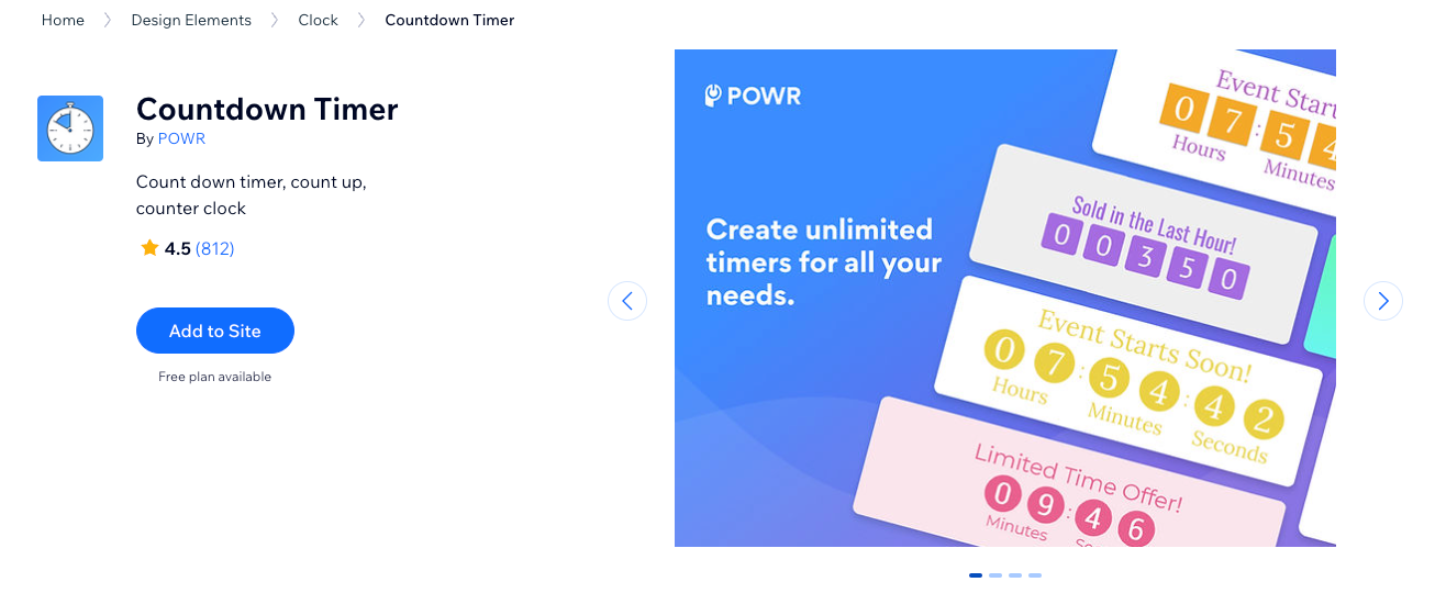 POWR Countdown Timer 2023 POWR Countdown Timer 2023
