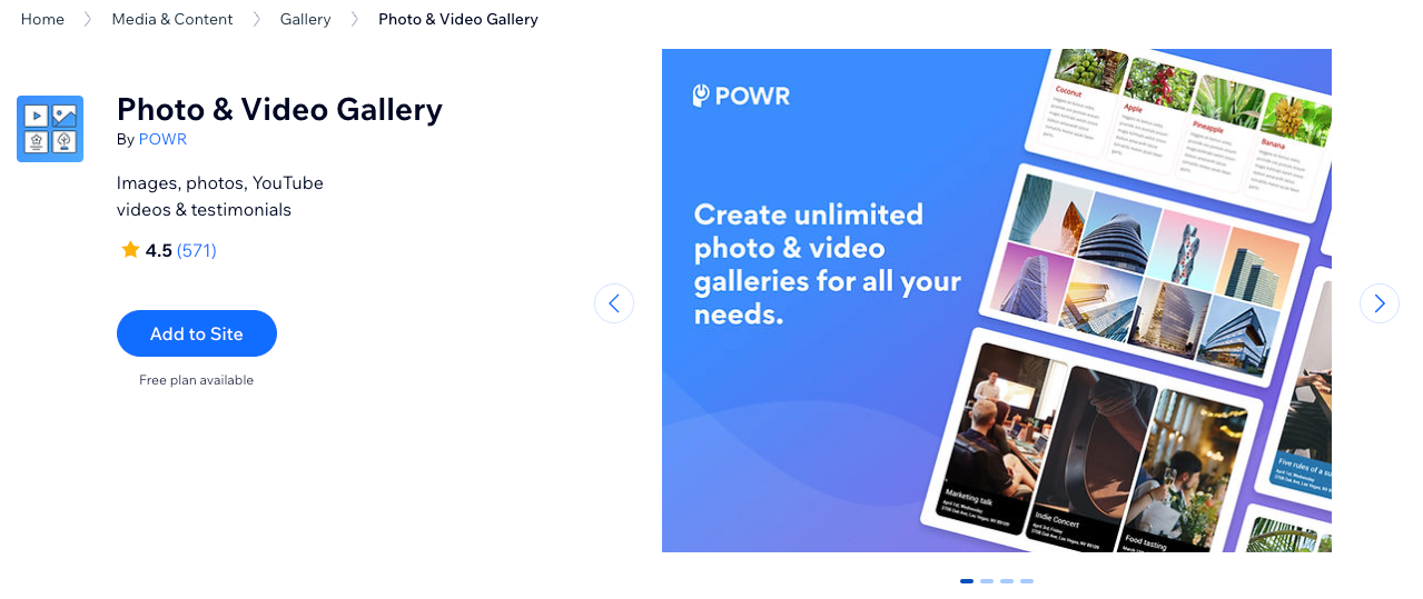 POWR Photo & Video Gallery POWR Photo & Video Gallery
