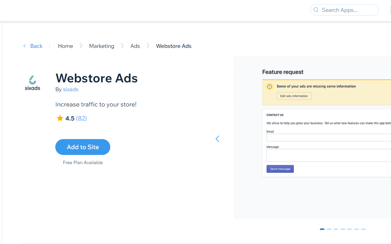 Sixads Webstore Ads Sixads Webstore Ads