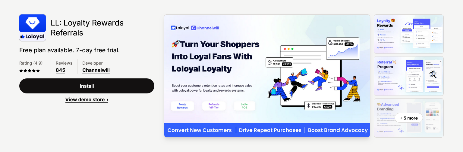 best loyalty apps shopify