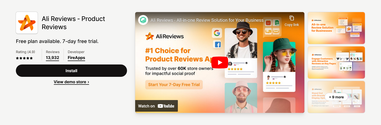 best product review apps shopify