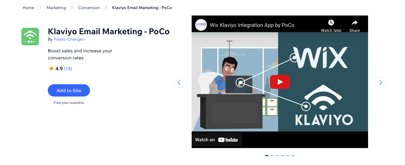Klaviyo Email Marketing - PoCo