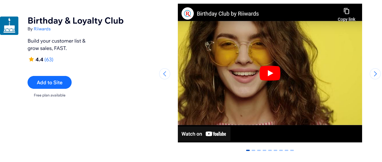 best wix apps for clothing stores