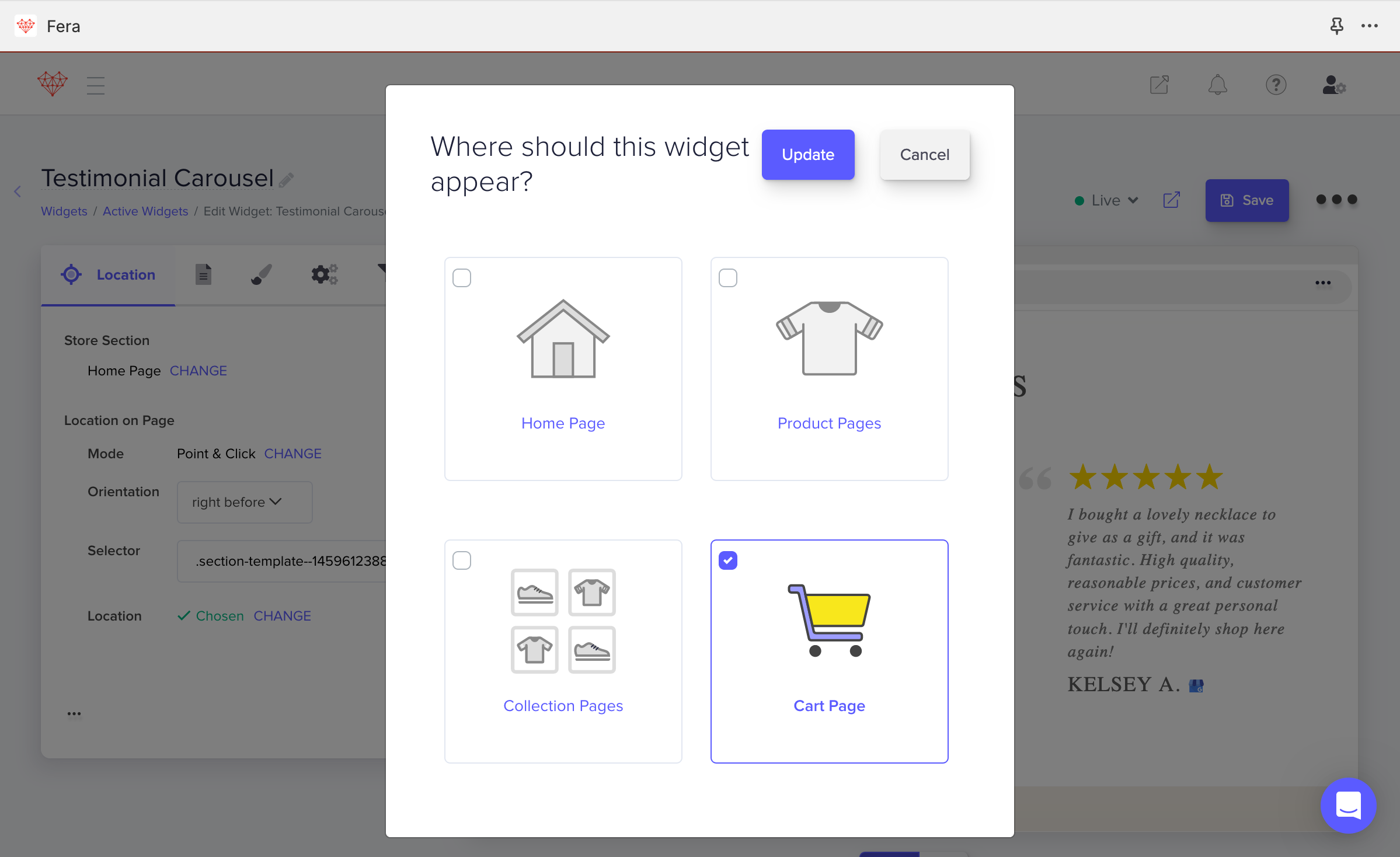 how to add testimonials to shopify