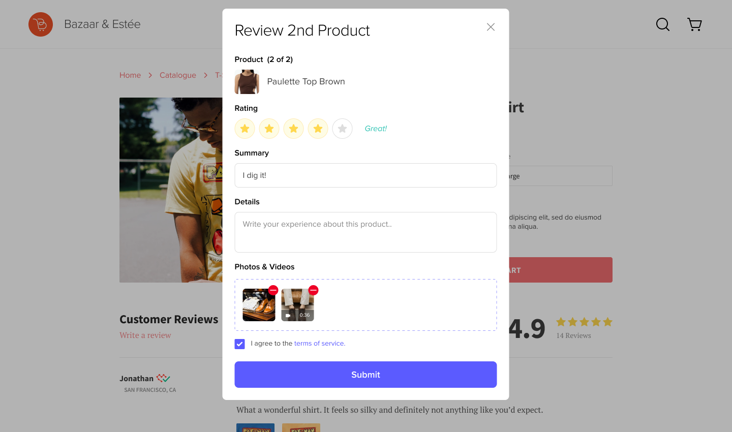 how to get video reviews for ecommerce