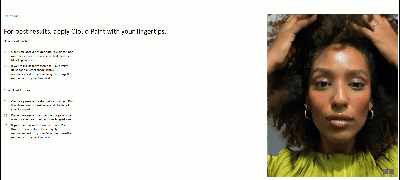 glossier video on product page glossier video on product page