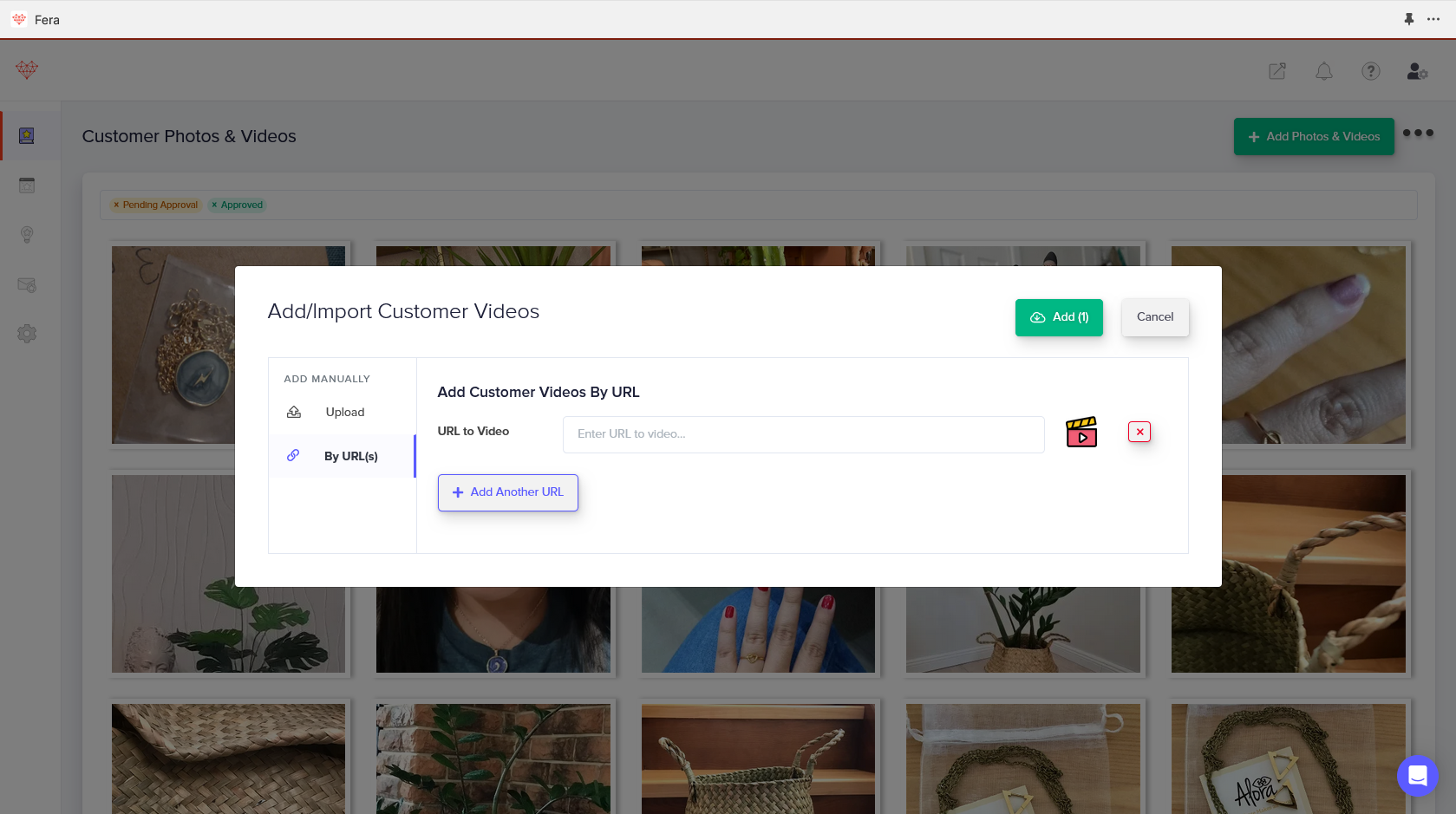 add social media ugc video to shopify 