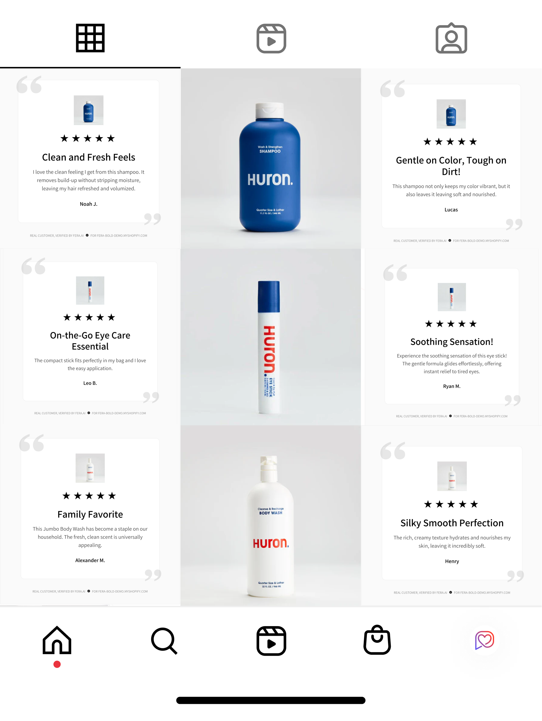 Sharable Reviews - Instagram Post Sharable Reviews - Instagram Post