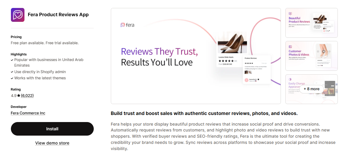 Fera Reviews App Fera Reviews App
