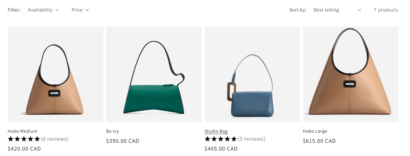 Product Collection Rating