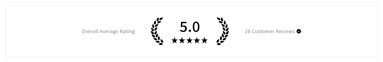 Overall Rating Banner