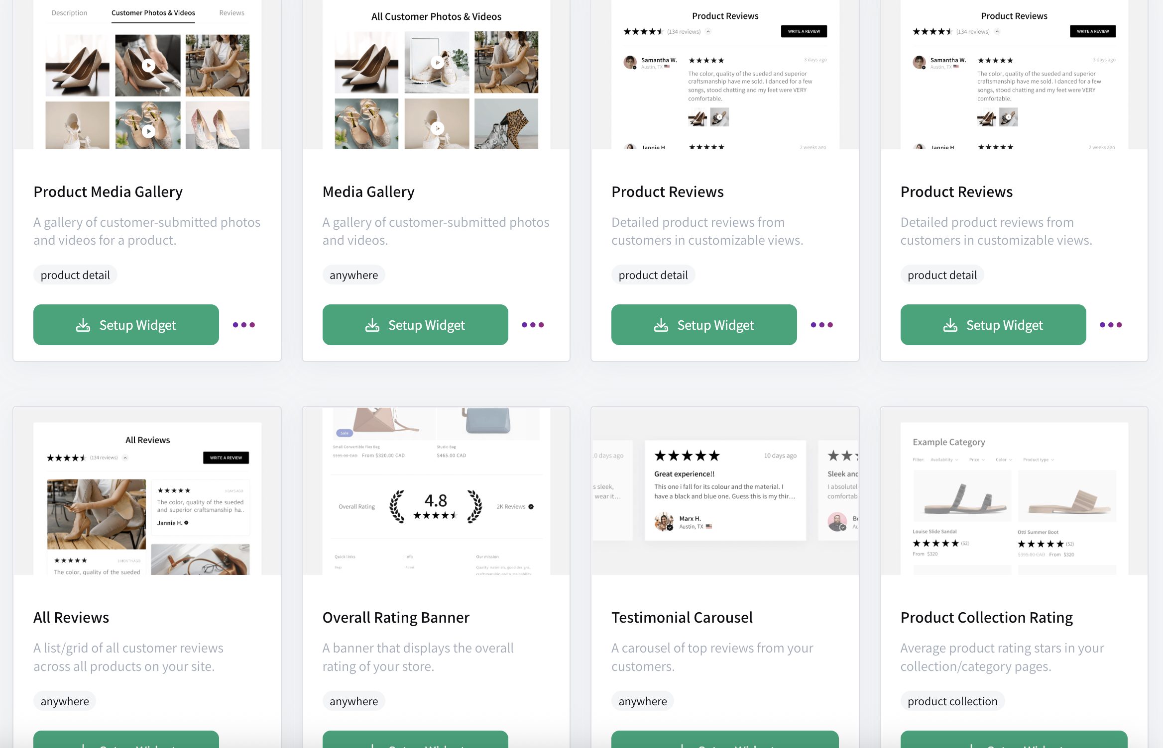 Fera Widgets Fera Widgets