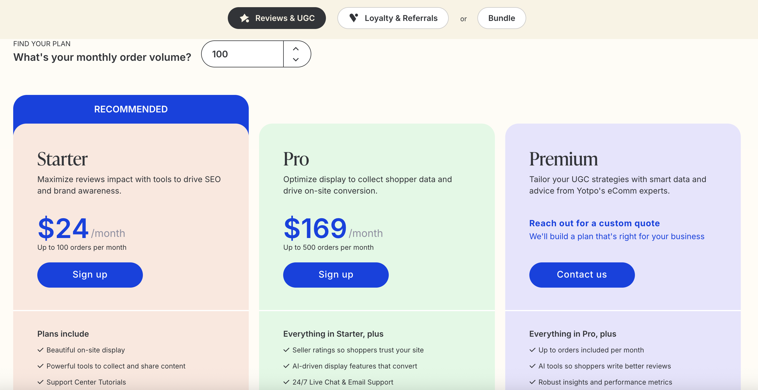 Yotpo Pricing Yotpo Pricing