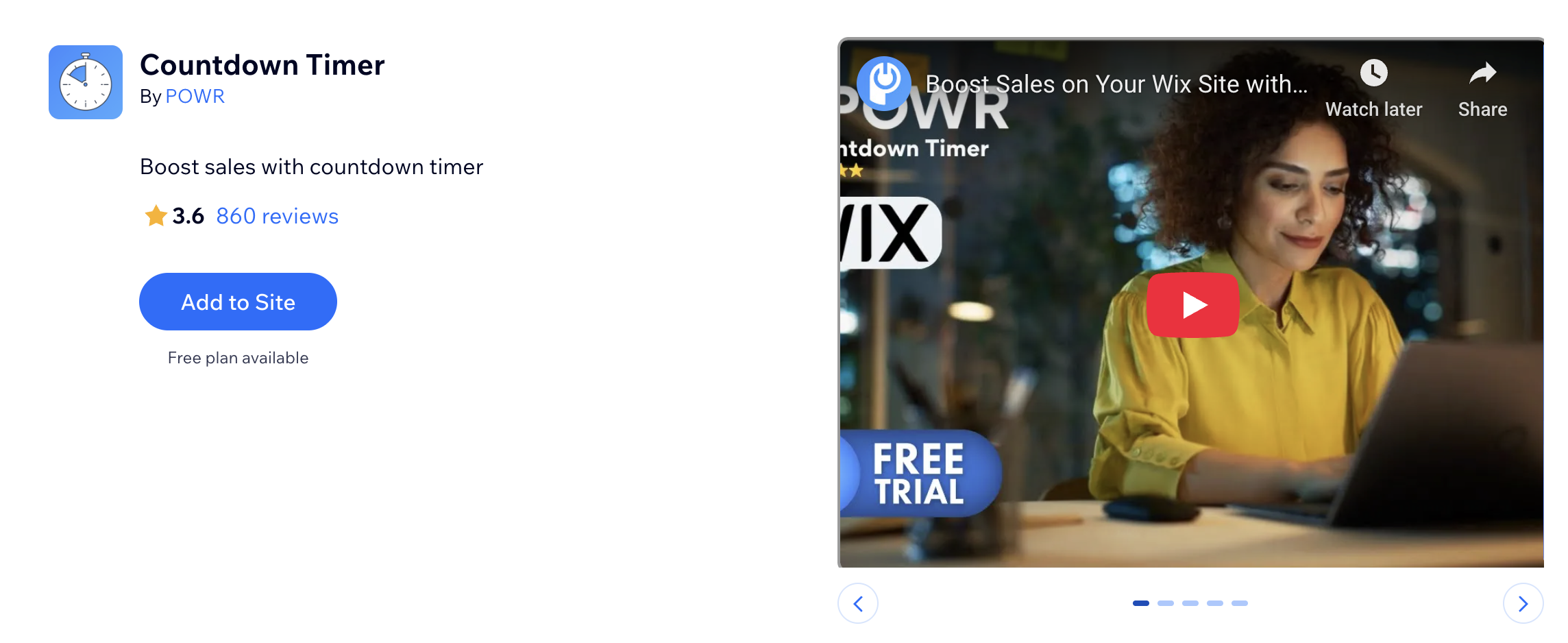 Powr   Countdown Timer