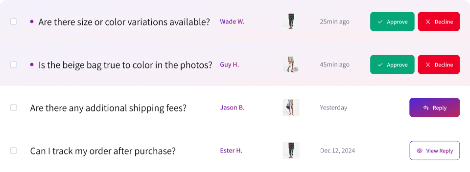 Questions And Answers Questions And Answers