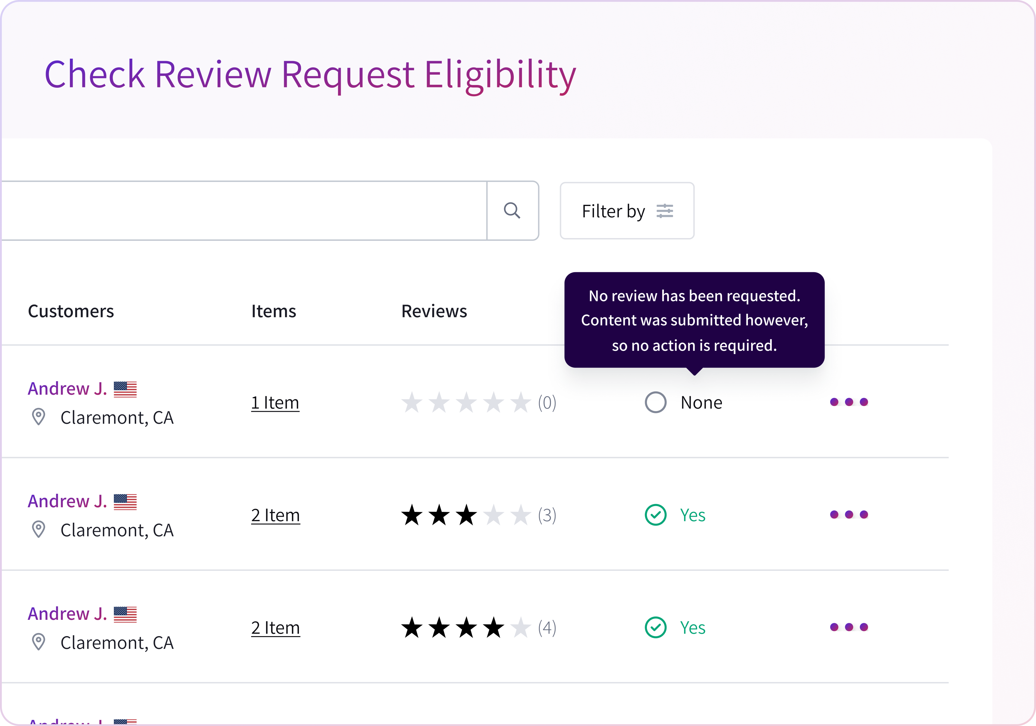 Why a Review Request Is Not Sent Why a Review Request Is Not Sent