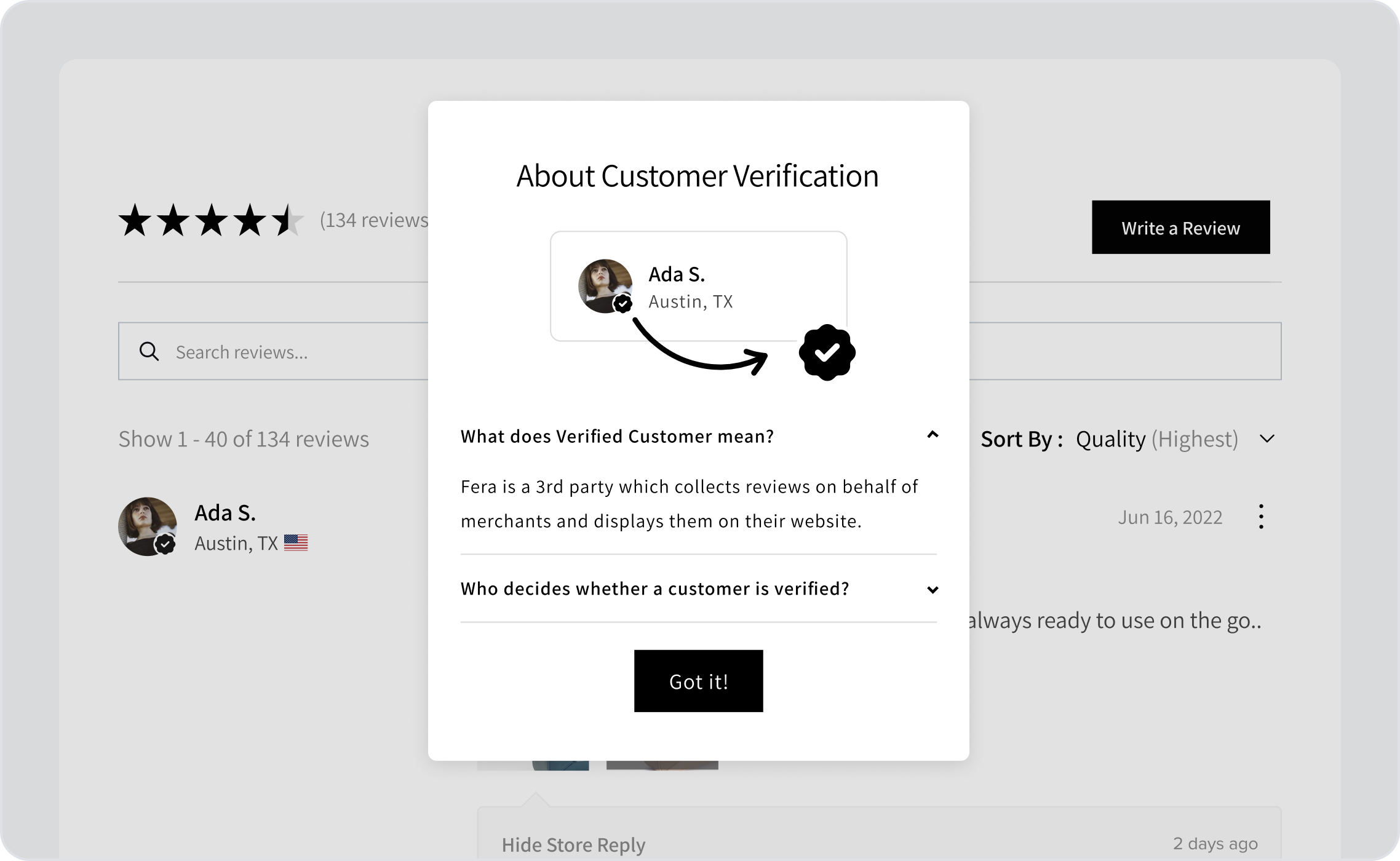 Verification Modal Verification Modal