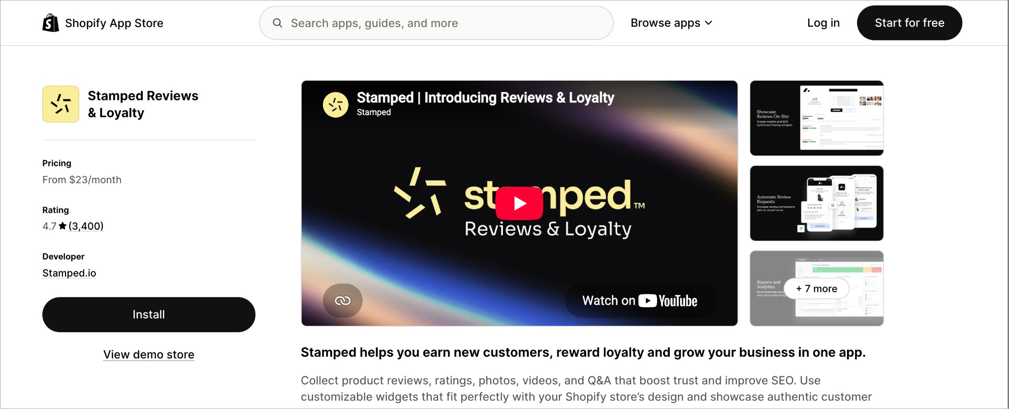 Stamped - Shopify