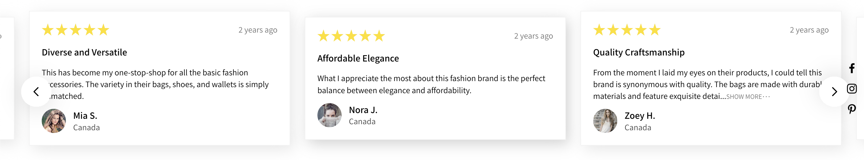 Testimonials Testimonials