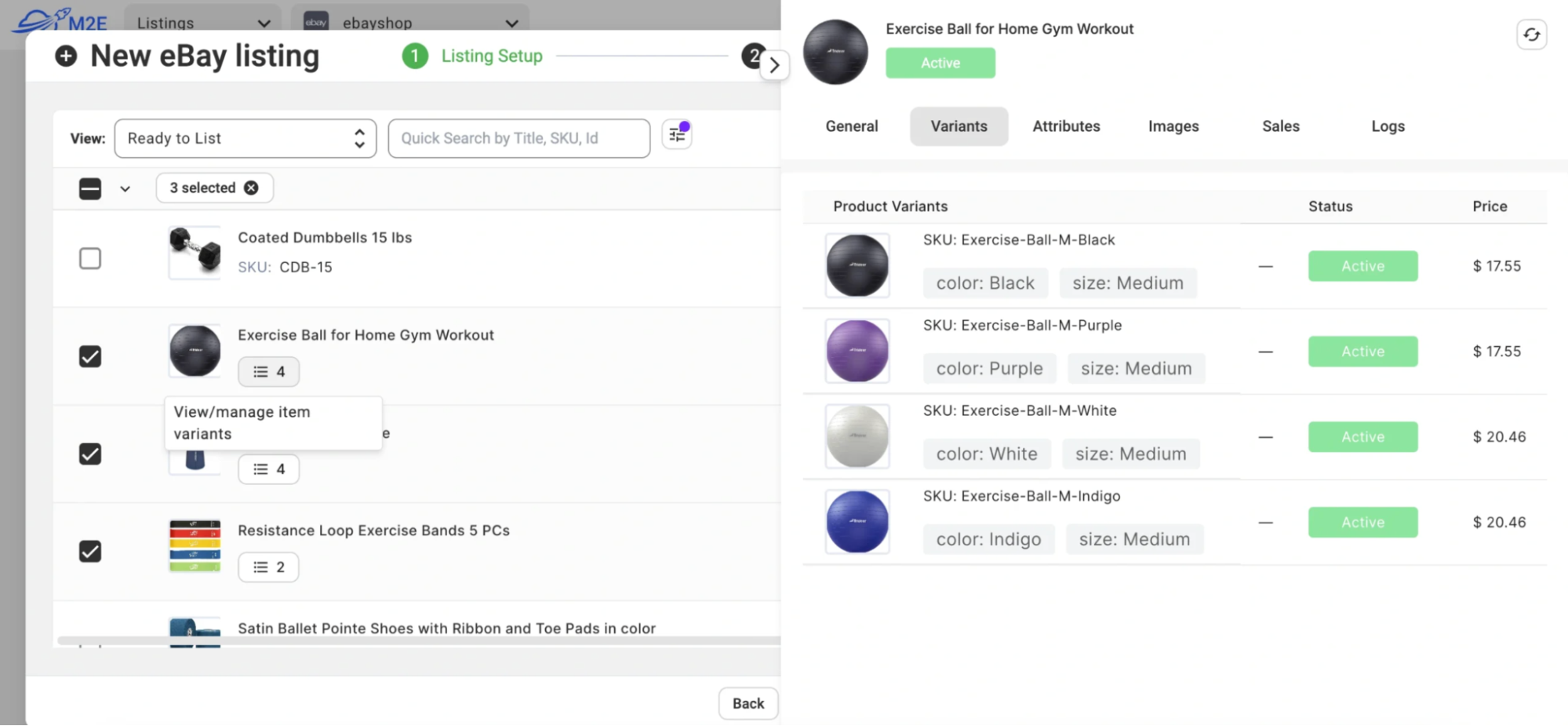 Listing Listing